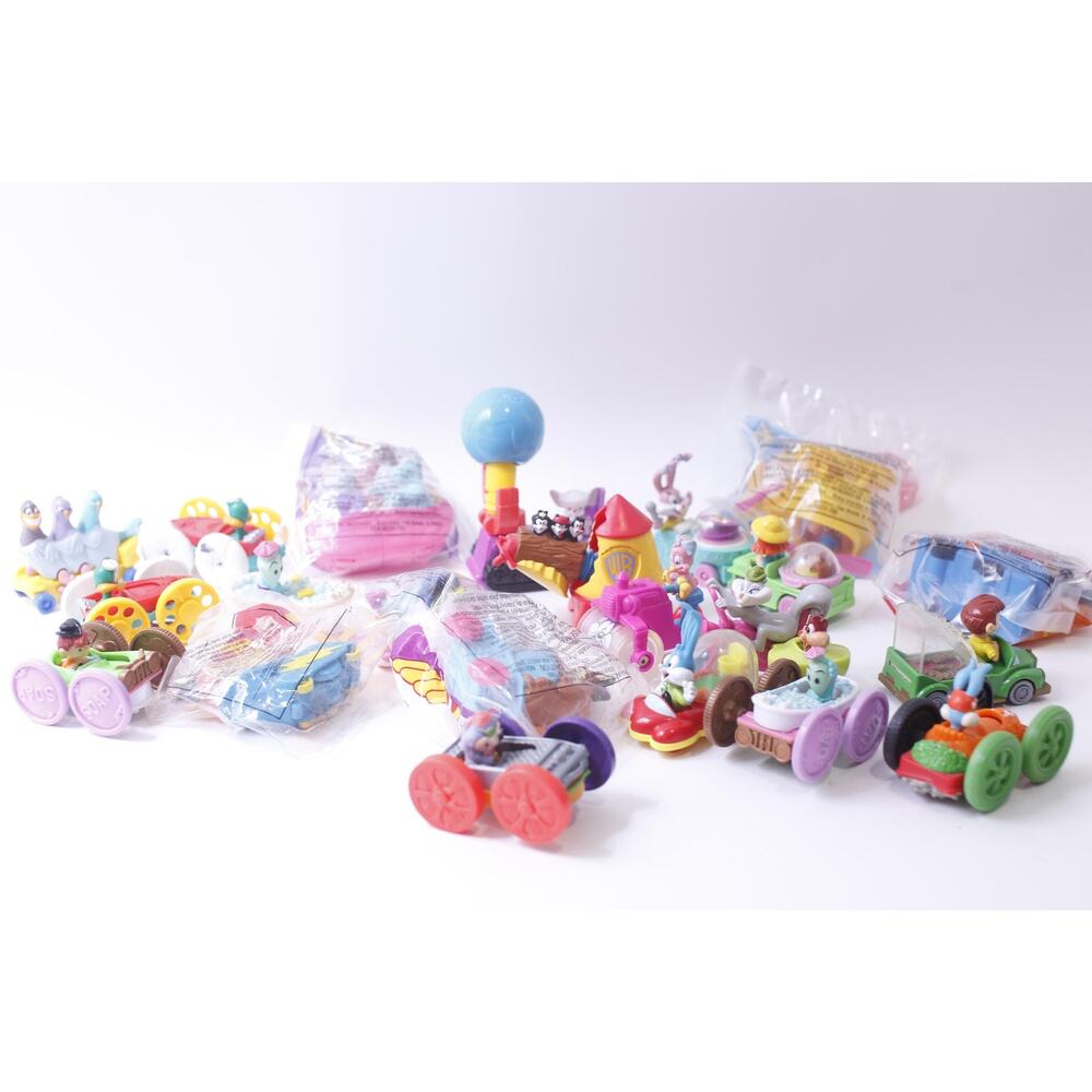 McDonald's Happy Meal, Animaniacs, Tiny Tunes, Toy Figurines, Vehicles,